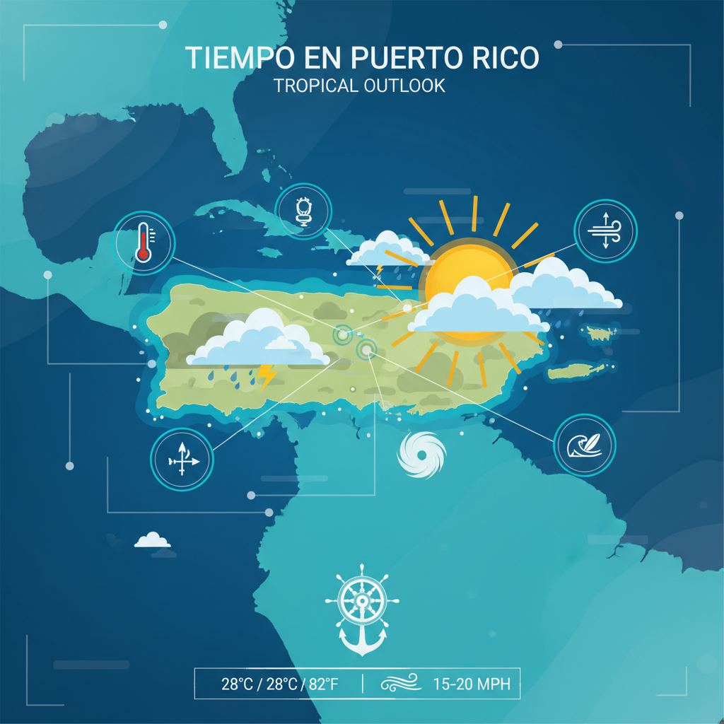 Breezy Trade Winds and Choppy Seas Across Puerto Rico Today