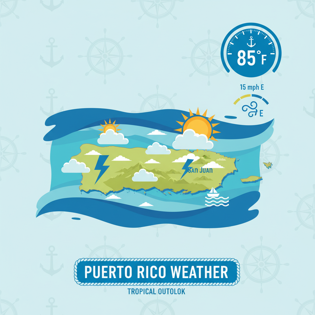 Sunday Sunshine & Steady Seas: Your May 3 Puerto Rico Weather Update