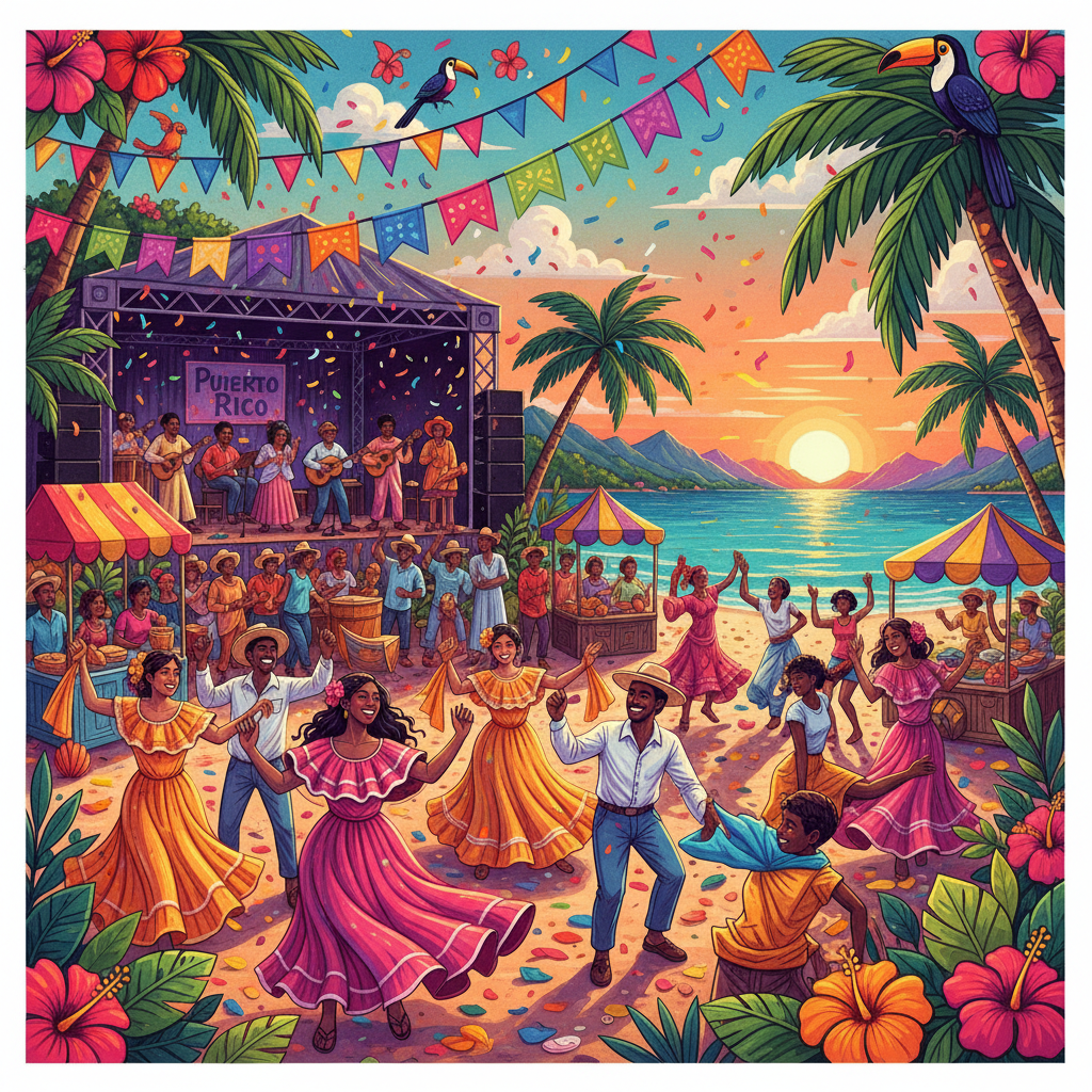 Experience the Magic of June in Puerto Rico: From Noche de San Juan to Tropical Festivals