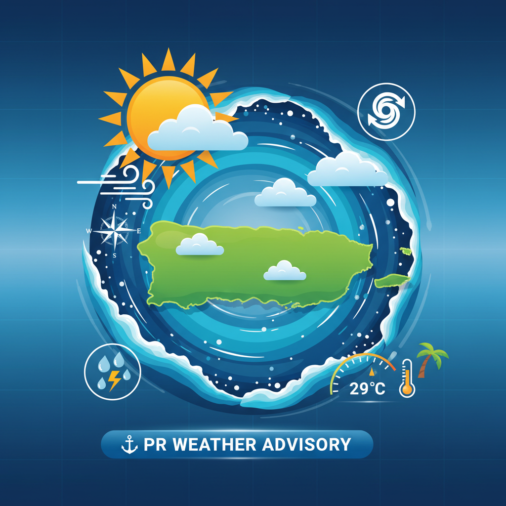 Sunny Skies and Moderate Breezes: Puerto Rico's May 6 Weather Update
