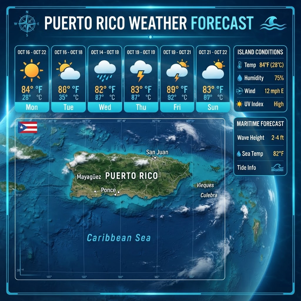 Puerto Rico Daily Weather & Marine Outlook