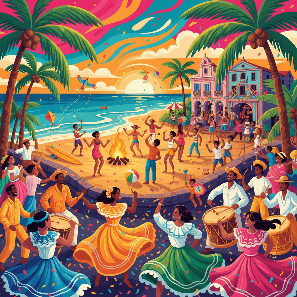 Puerto Rico Summer Events Guide: Noche de San Juan & Aibonito Blooms