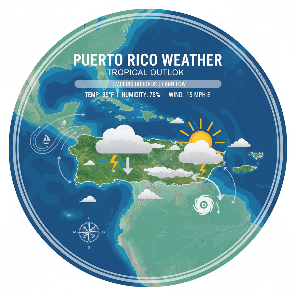 Breezy Trade Winds and Rising Temperatures: Puerto Rico Weather Update
