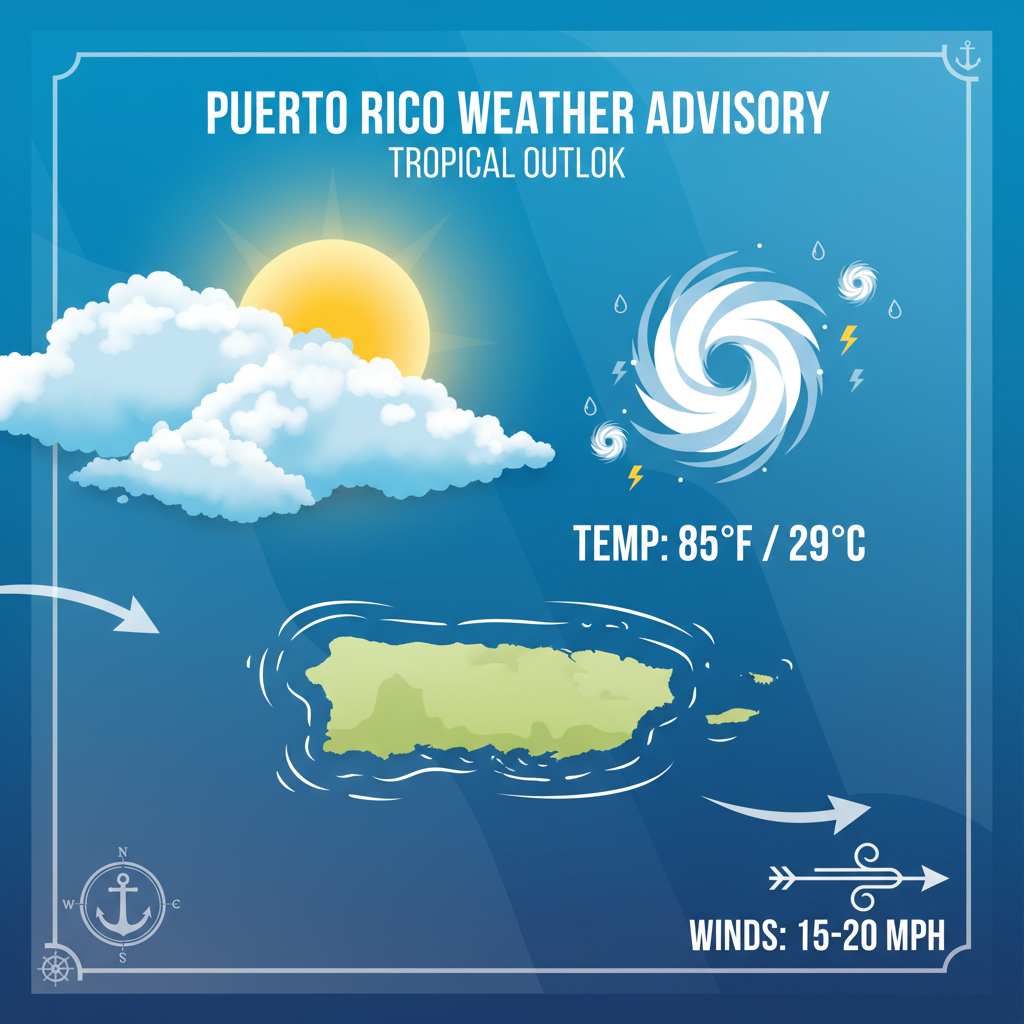 Summer Heat and Afternoon Convection: Puerto Rico Weather Update
