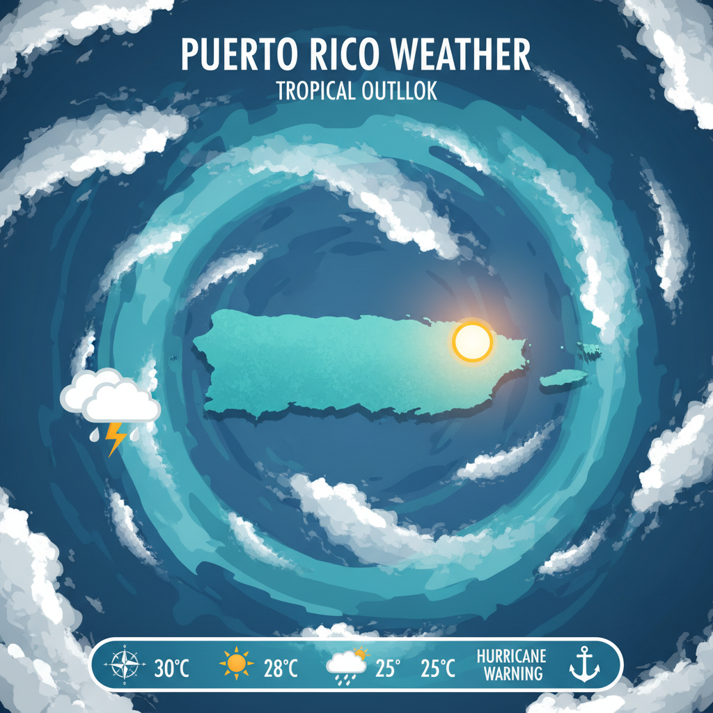 Puerto Rico Weather: Saharan Dust and Choppy Seas Amid Tropical Heat