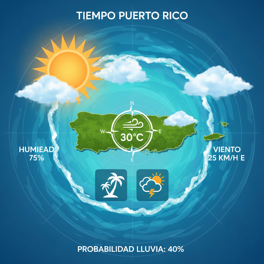 Breezy Trade Winds and Marine Advisories: Puerto Rico Weather Outlook