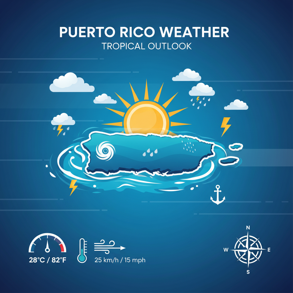 Tropical Wave Alert: Stormy Skies and Choppy Marine Conditions Across Puerto Rico