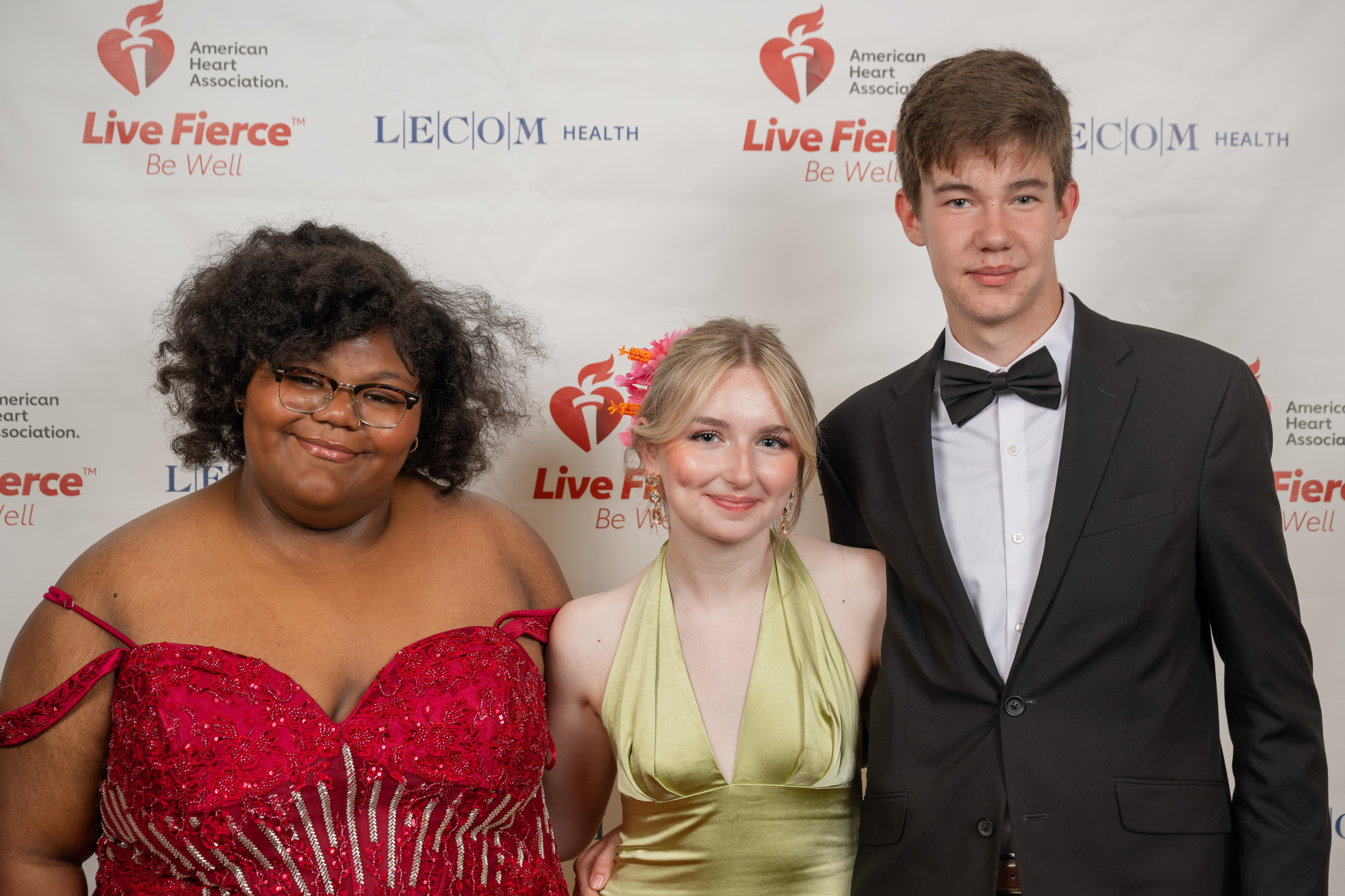 Future4Females team at the American Heart Association Heart Ball