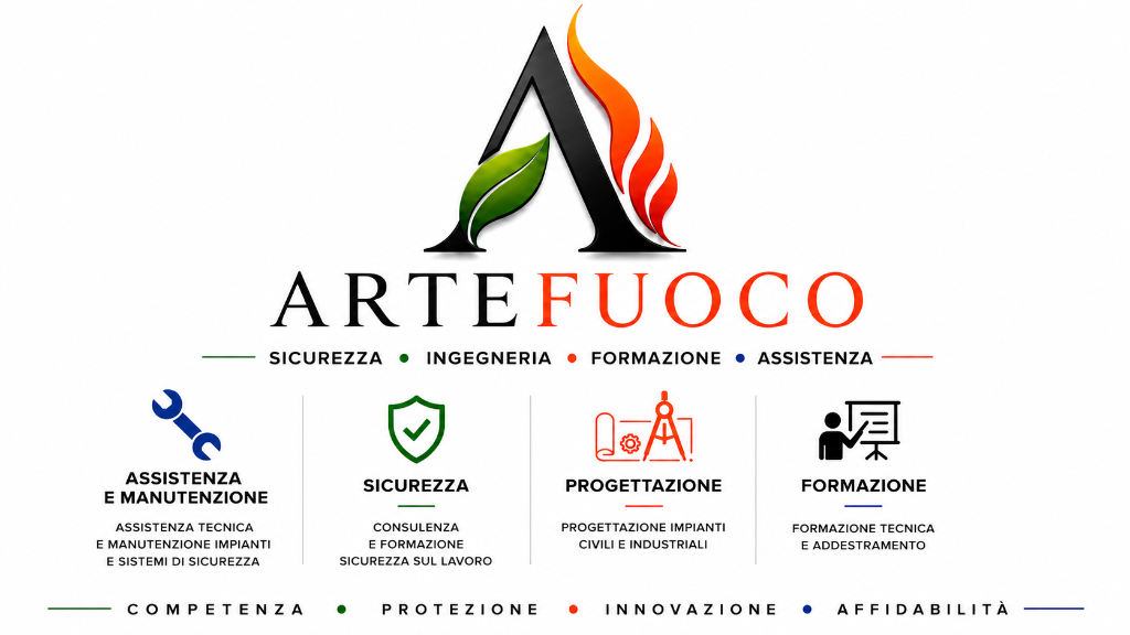 Arte Fuoco - Sicurezza, Ingegneria, Formazione, Assistenza