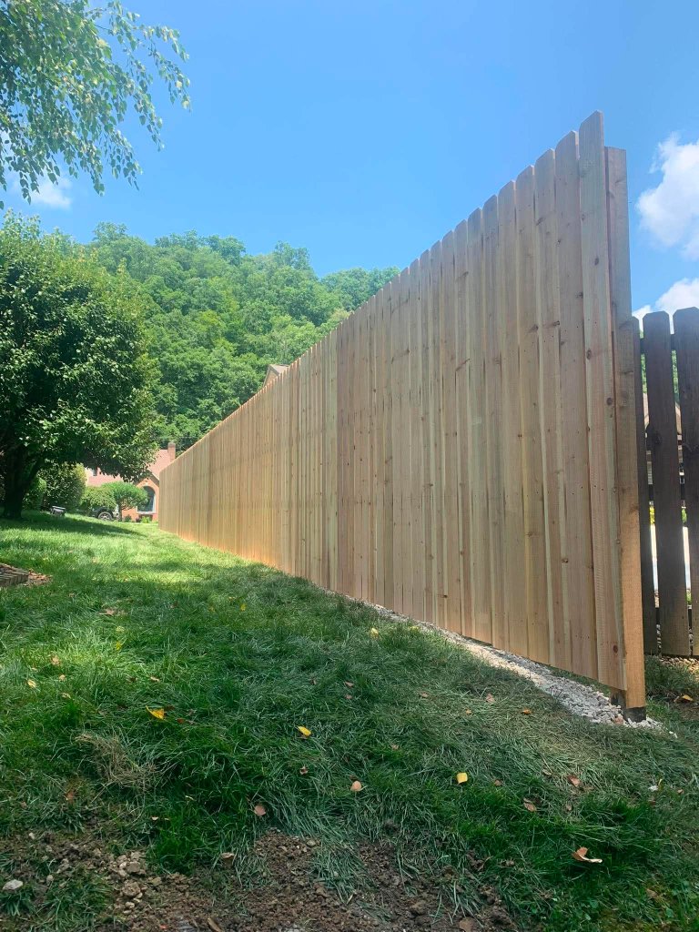 Wood Privacy Fence