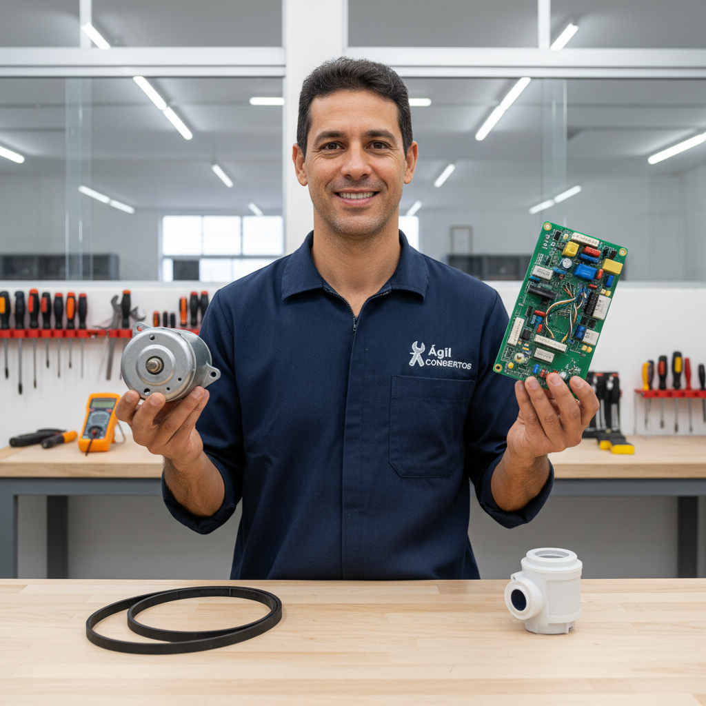 Peças originais para máquina de lavar