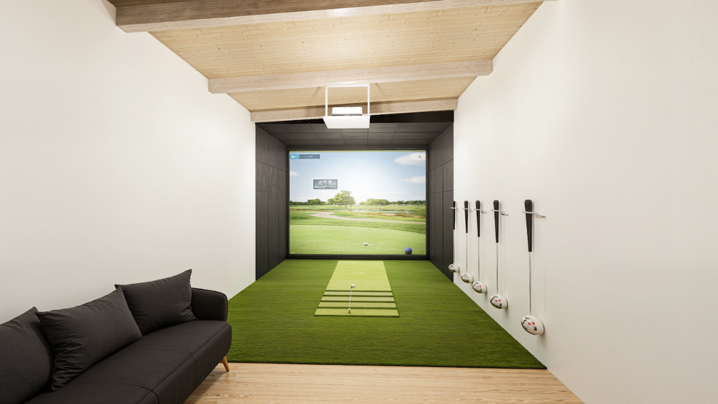 Interiör – 1 simulator med lounge (exempelbild)