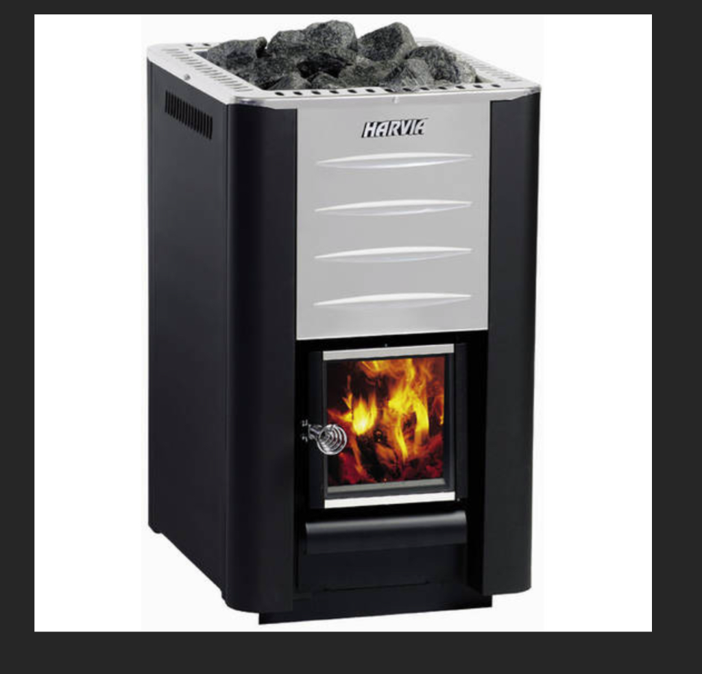 Vedeldad kamin Harvia