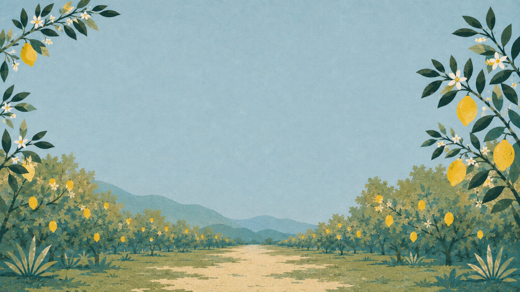 The lemon grove