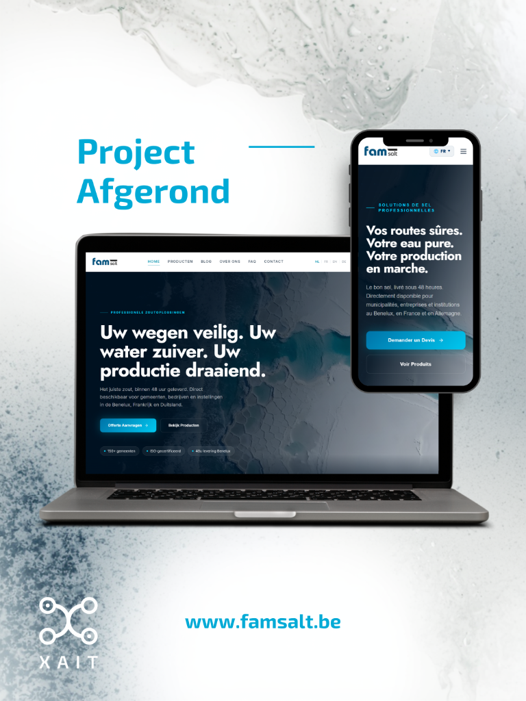 Projectvisual van Famsalt — Professionele Zoutoplossingen