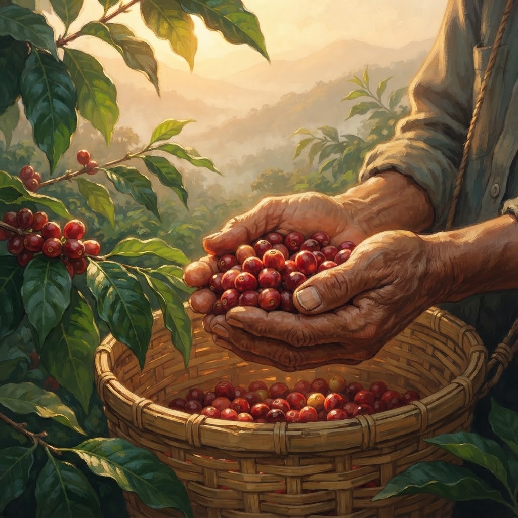 Coffee plantation in Đắk Lắk