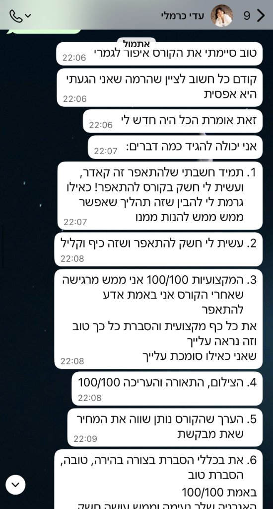 המלצה 2