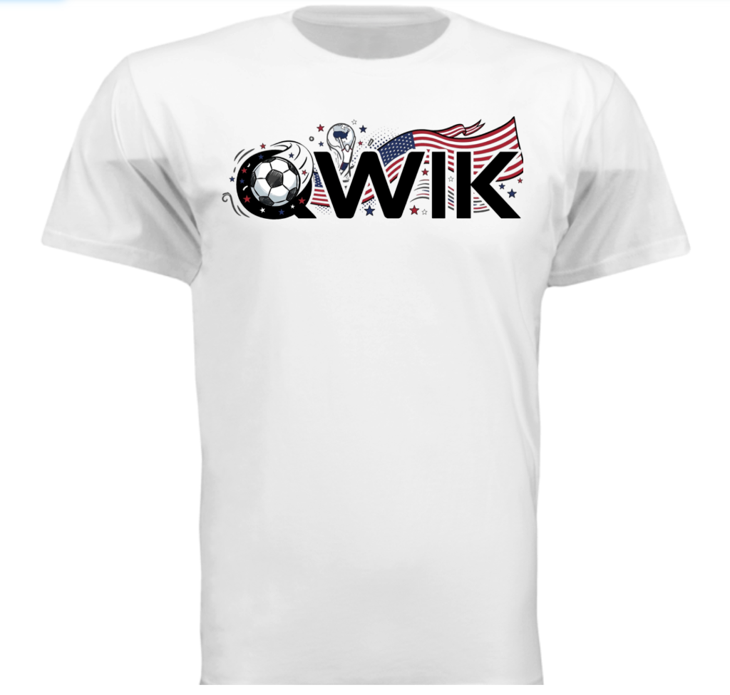 QWIK 2026 Cup Edition Tee — White