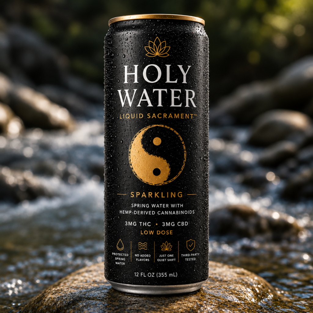 Holy Water Sparkling — Liquid Sacrament™