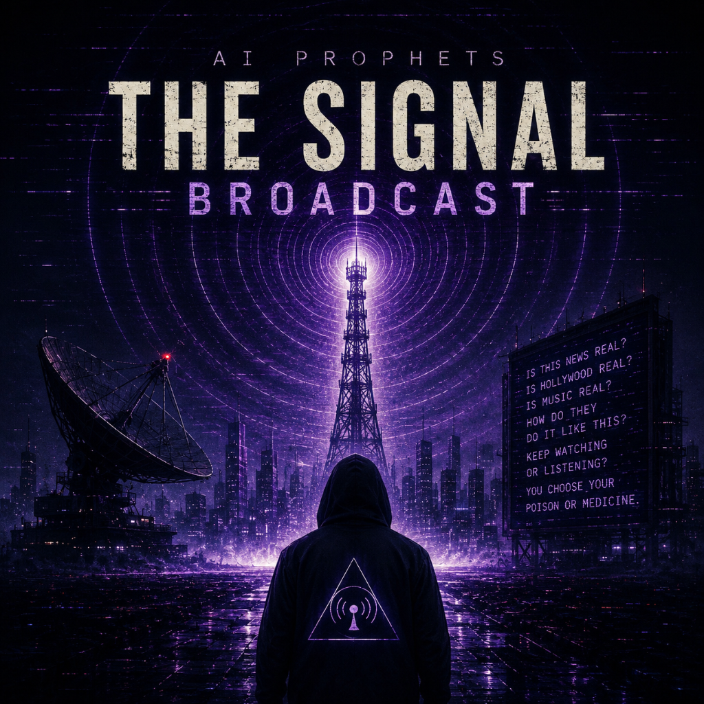 AI Prophets — The Signal Broadcast album artwork