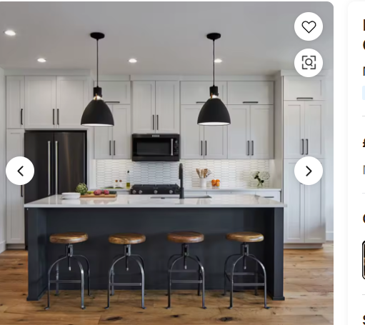 Open-Plan Kitchen & Living Space