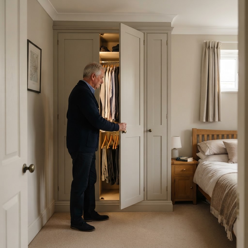 Small-Bedroom Wardrobe