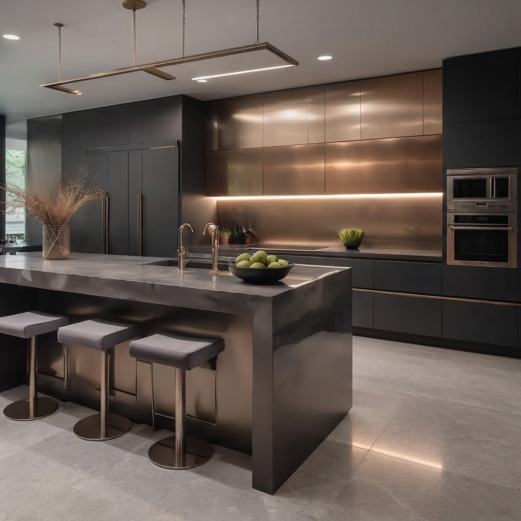 Gallery Copper Glow Kitchen