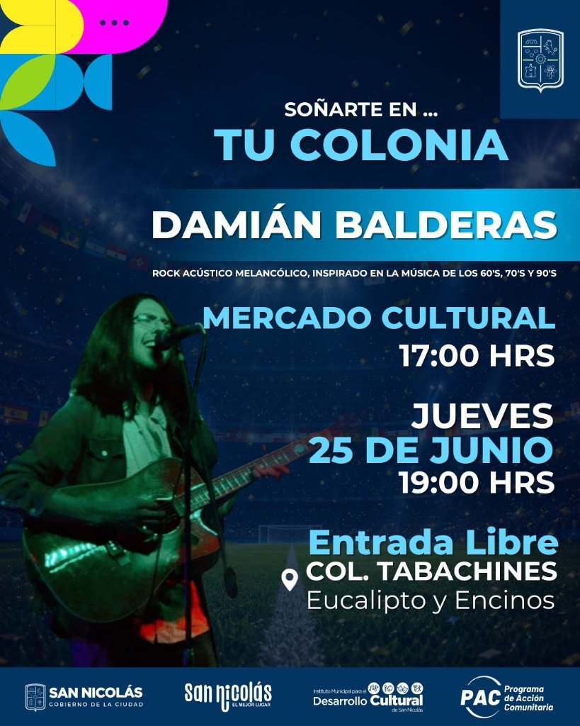 Damián Balderas - Mercado Cultural Tabachines