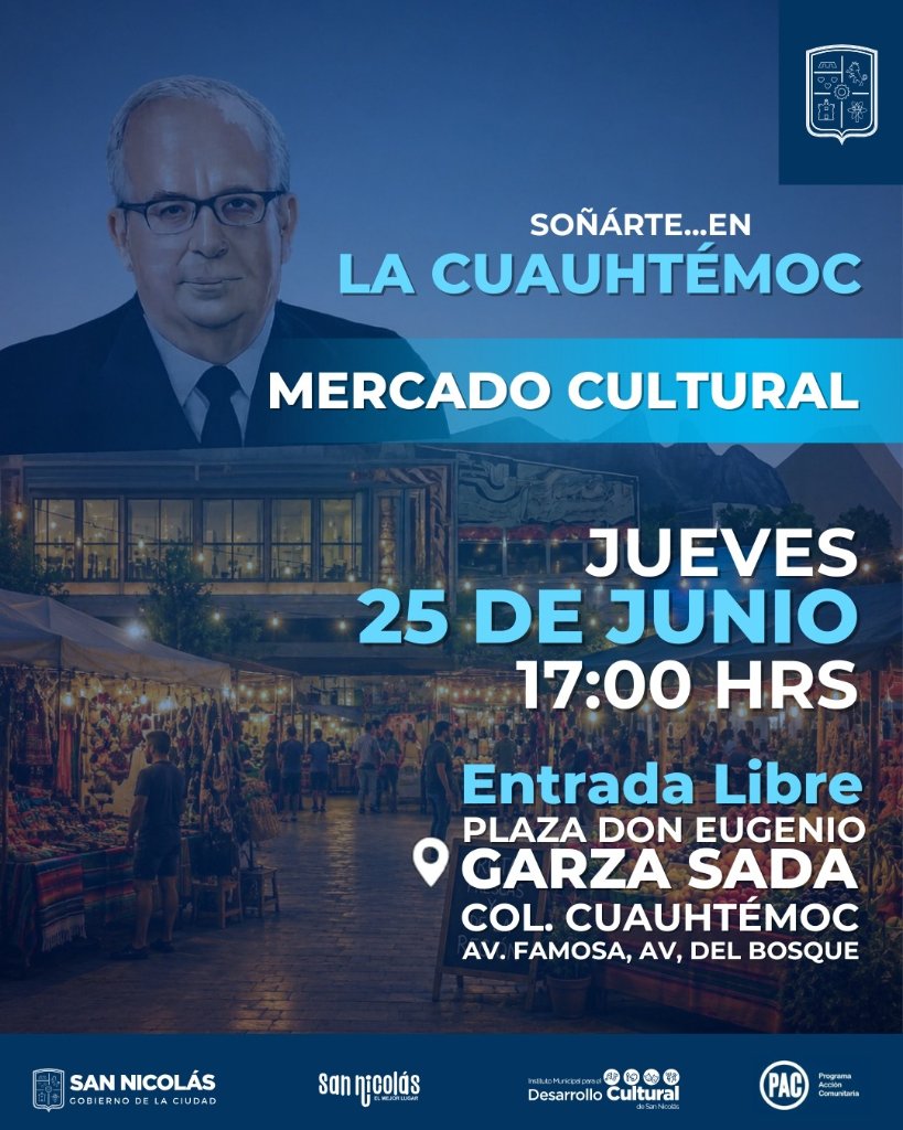 Mercado Cultural - Plaza Don Eugenio Garza Sada