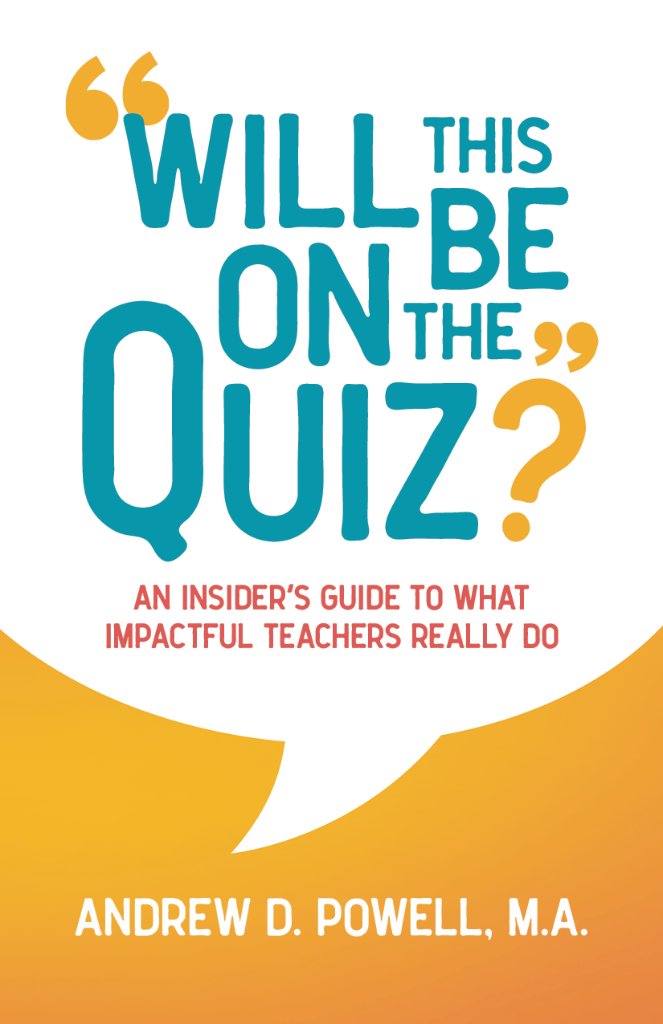 Front cover of Will This Be On The Quiz?