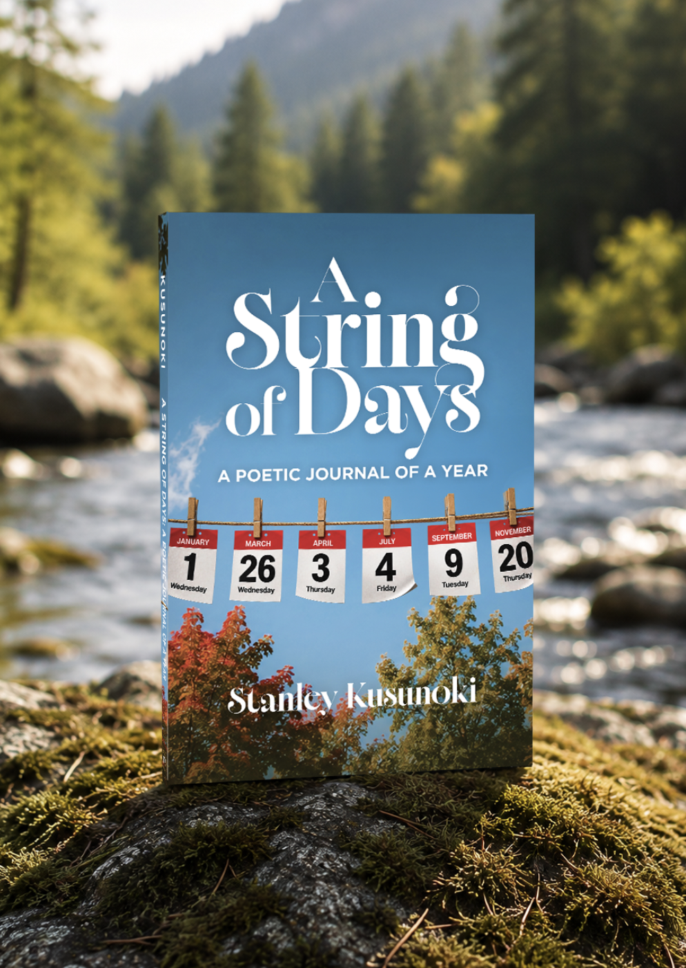 A String of Days book cover design by James Monroe Design