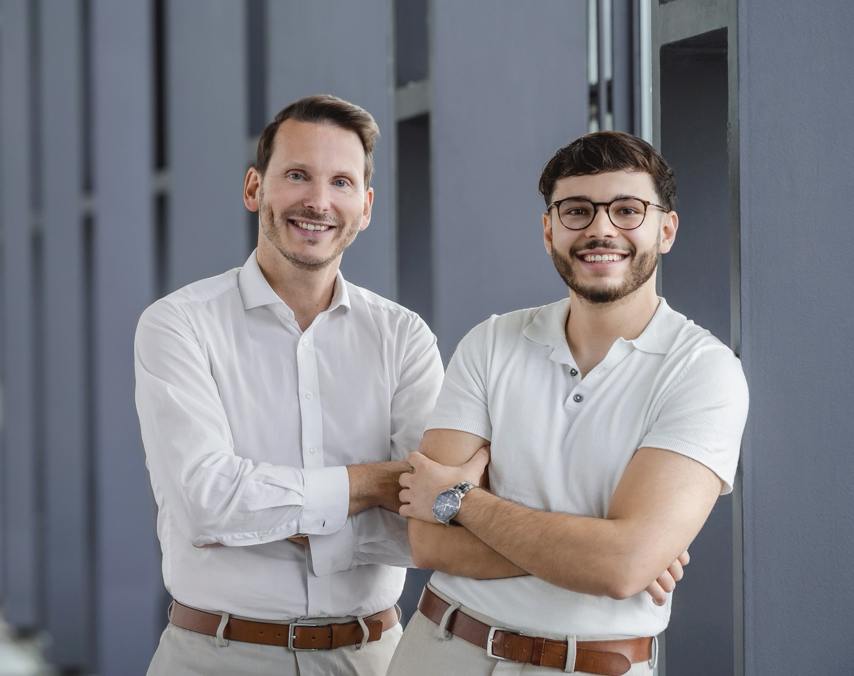 Norbert und Gian-Luca Heynen