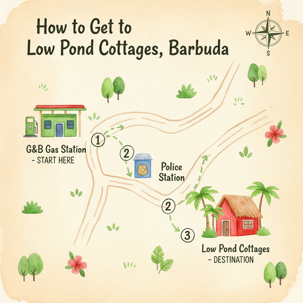 Illustrated map