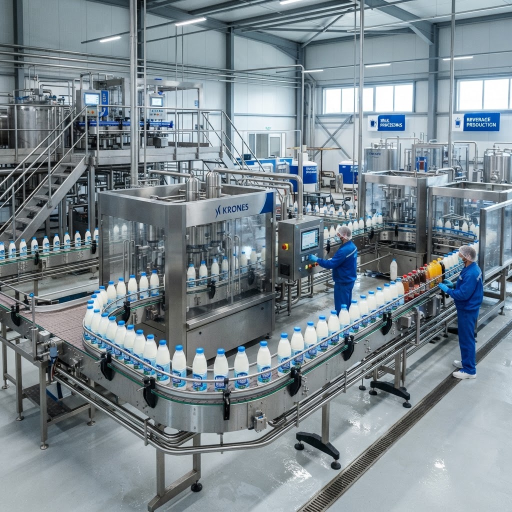 Packaging Automation for Dairy, Drinks and Liquid Food Manufacturers