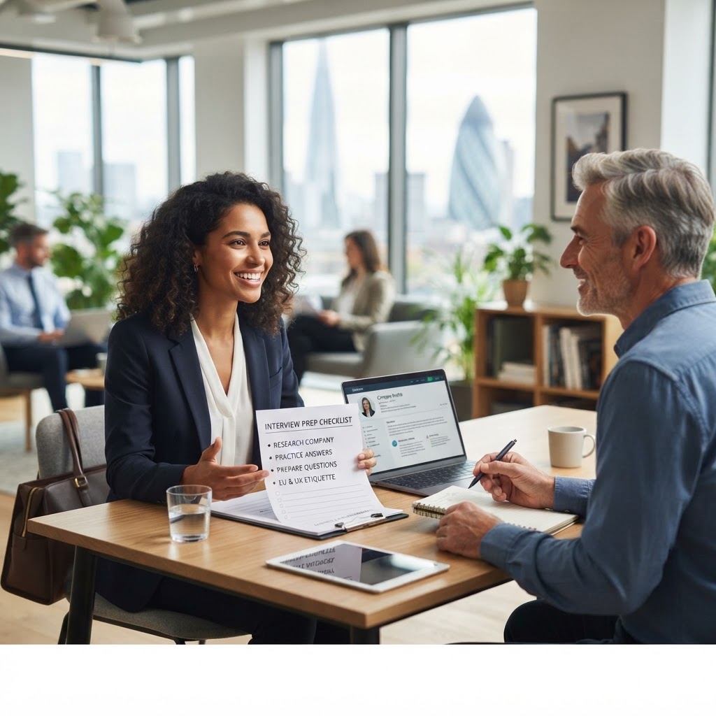 Interview Preparation Checklist: Smarter EU & UK Interview Prep