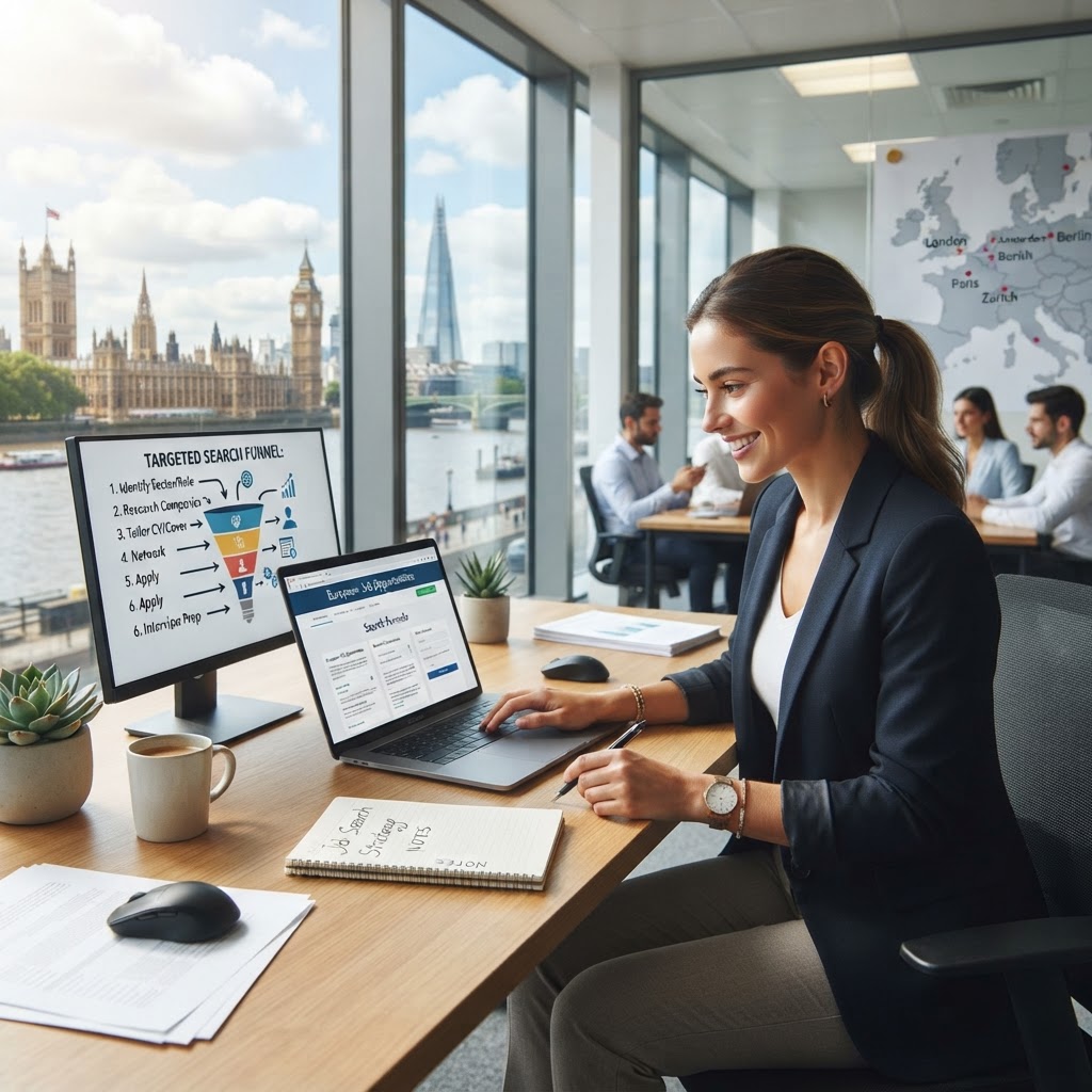 How to Find a Job in Europe Through a Targeted Search Funnel