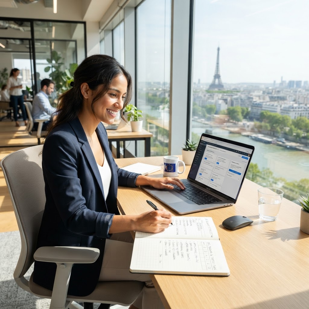 How to Find a Job in Europe With a Practical Weekly System