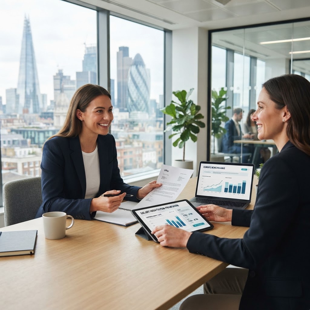 How to Negotiate Salary Offer in Europe Using Benchmarks