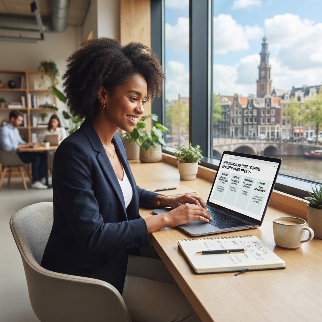 How to Find a Job in Europe with a Weekly Search Routine
