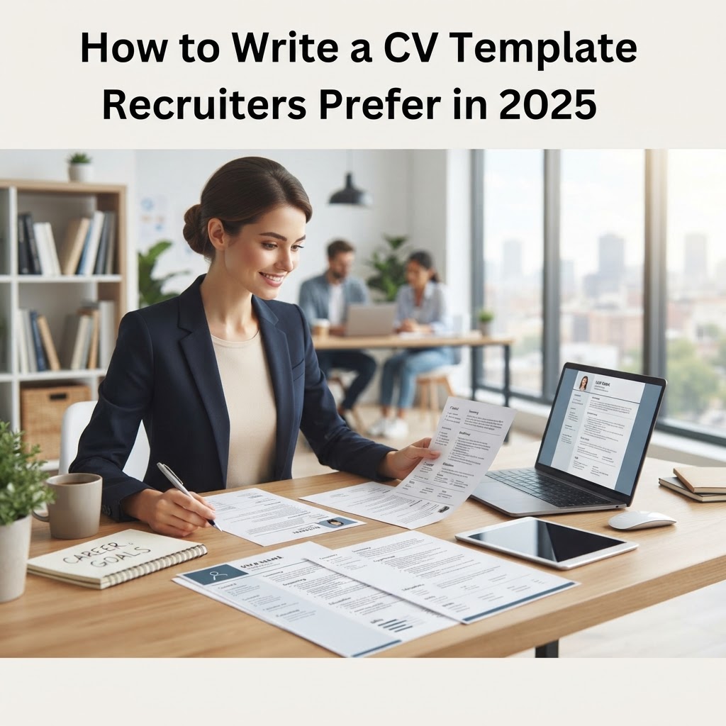How to Write a CV Template Recruiters Prefer in 2025