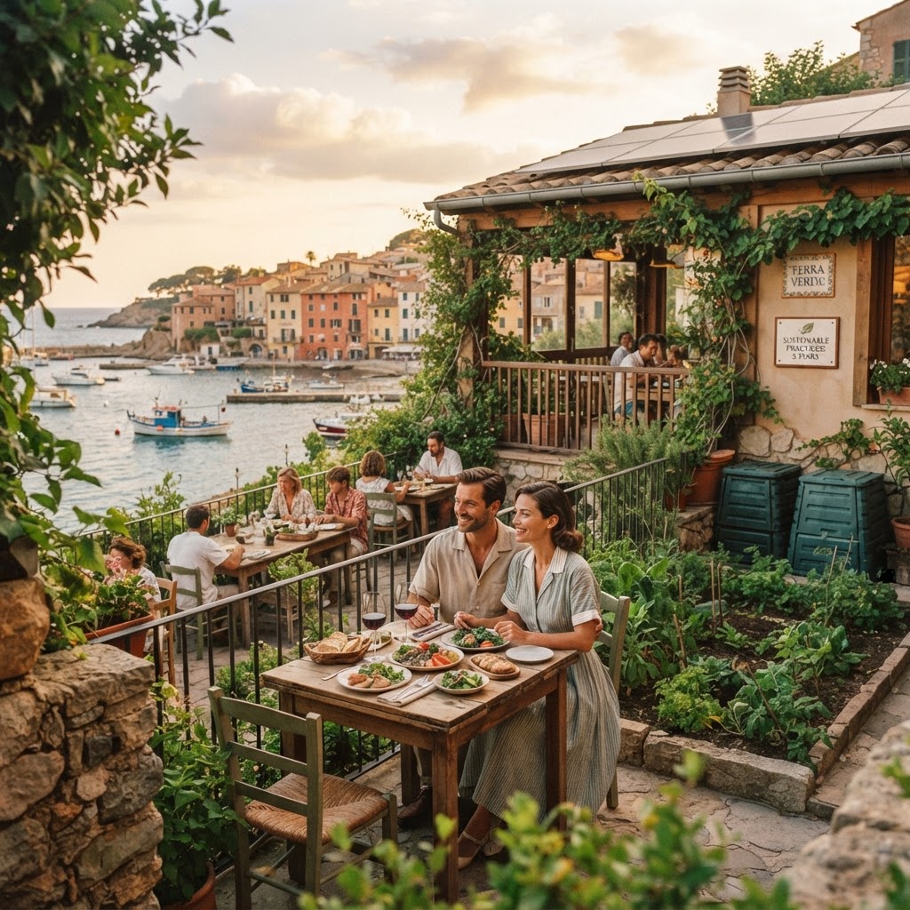 Sustainability Ratings for Hotels and Restaurants - AI generated hero