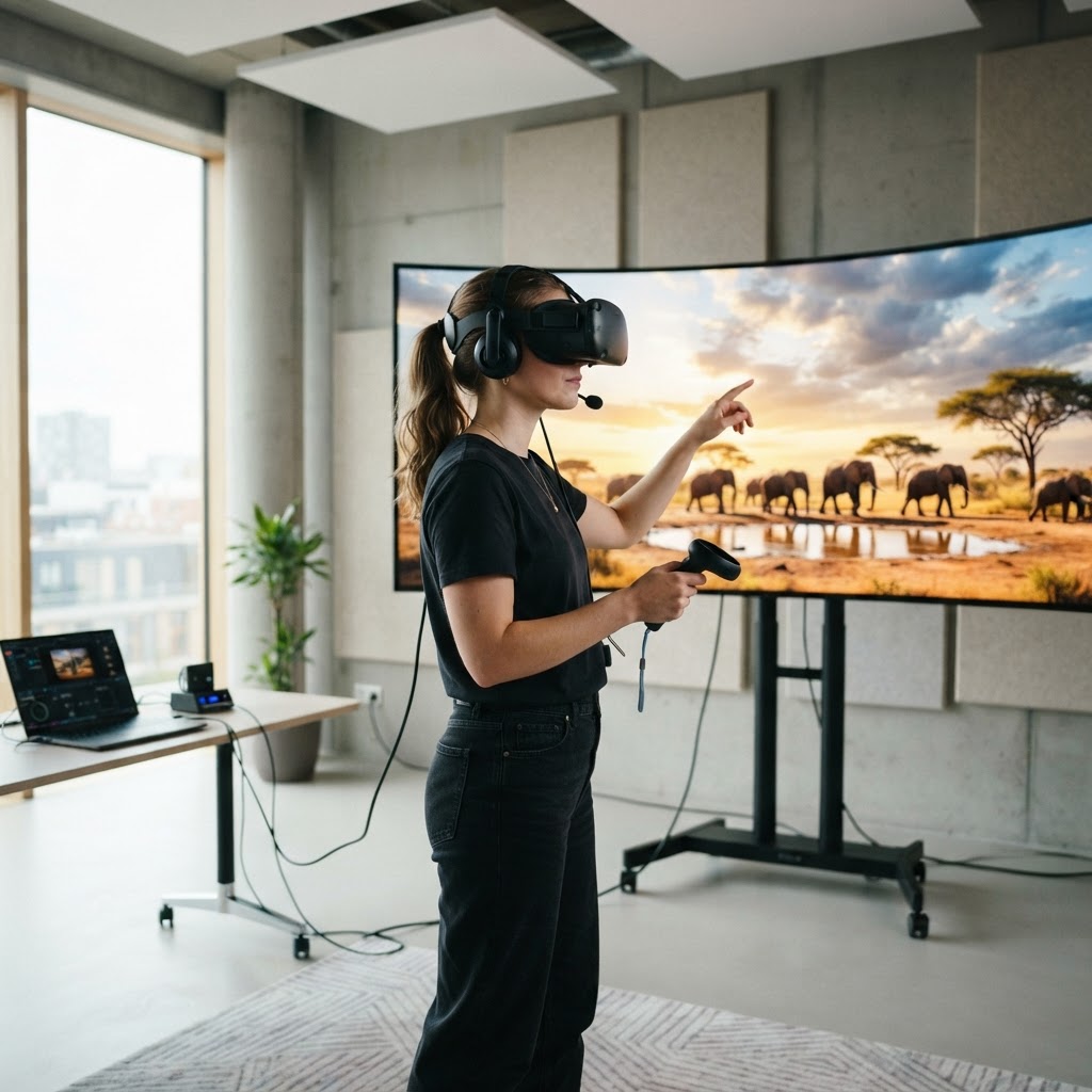 Virtual Tourism for Parks and Wildlife Areas - AI generated hero