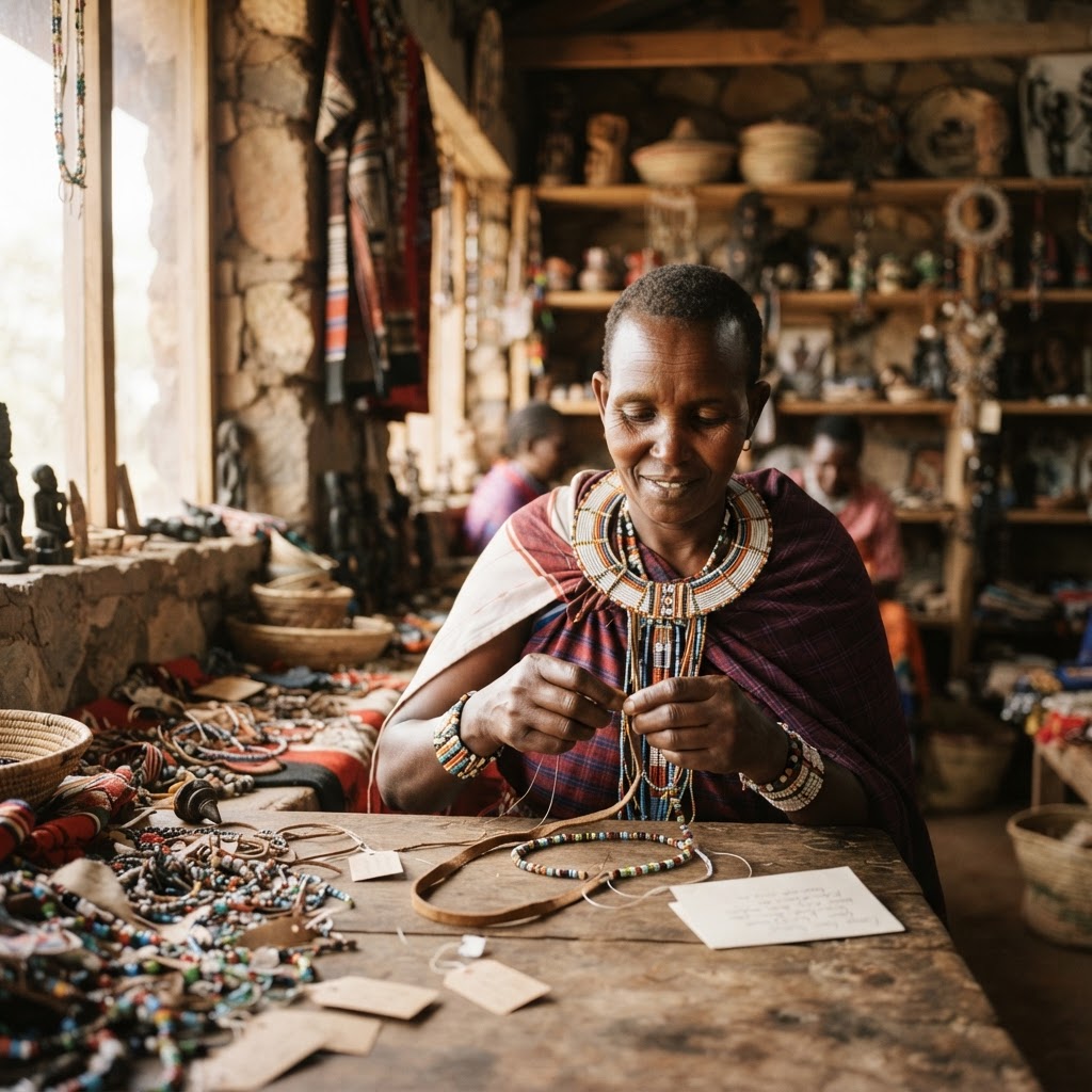 A Global Marketplace for Indigenous-Made Products - AI generated hero