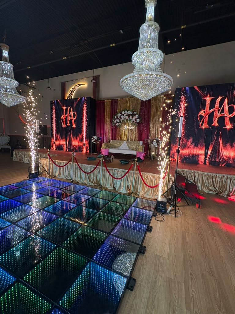 Sparkler Dance Floor Celebration