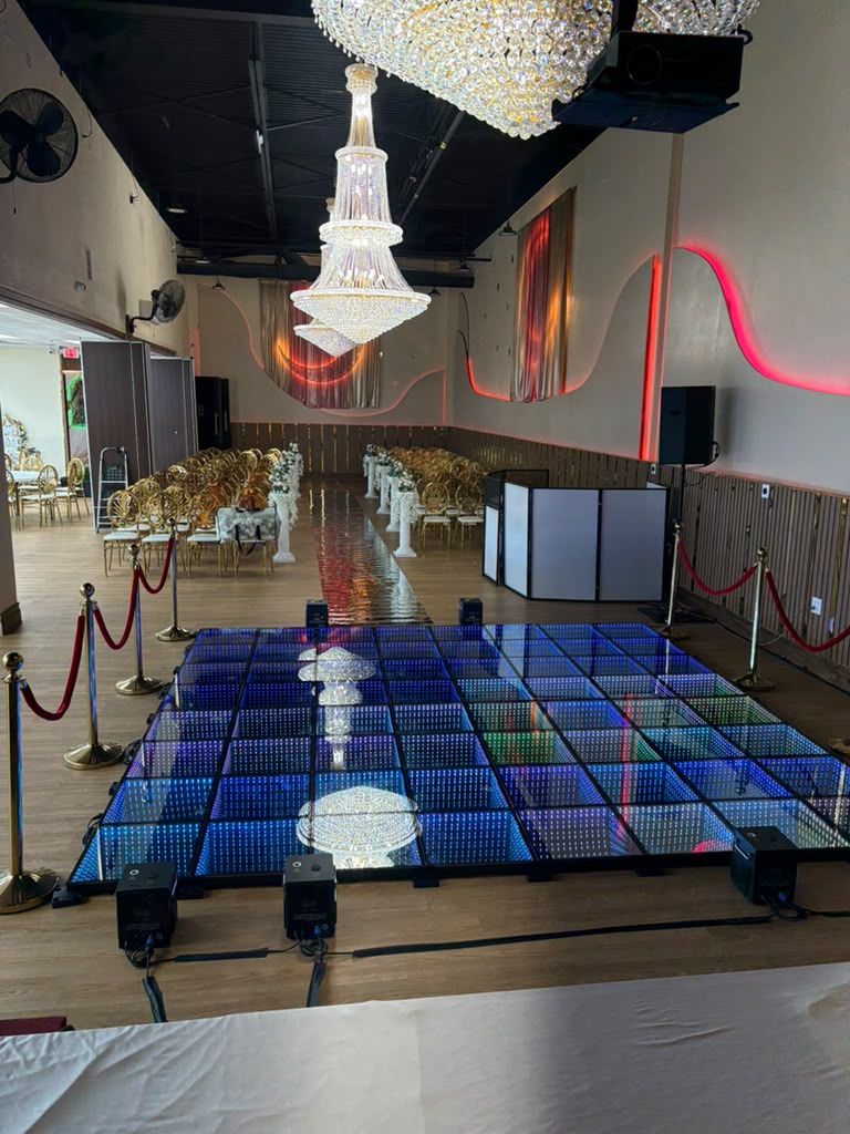 LED Dance Floor & Seating