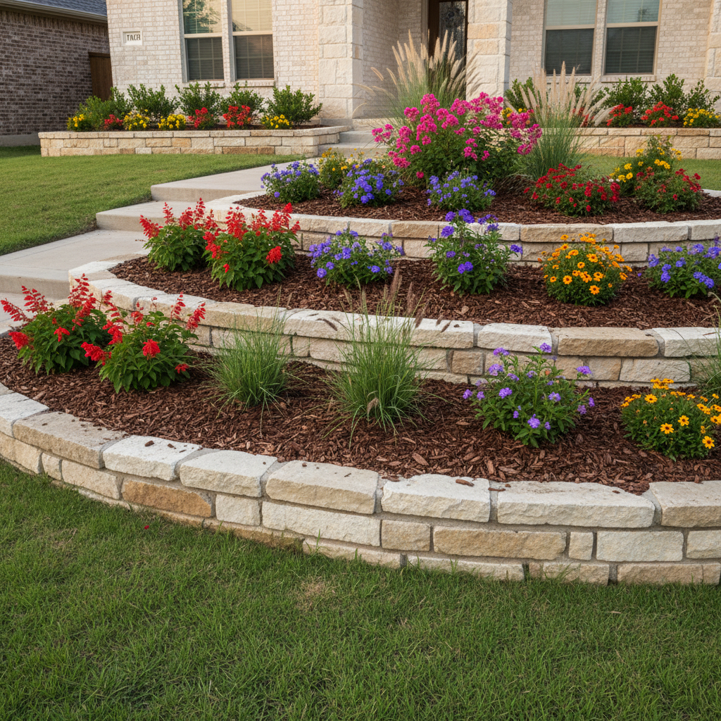Flower Beds & Retaining Wall Beds 2