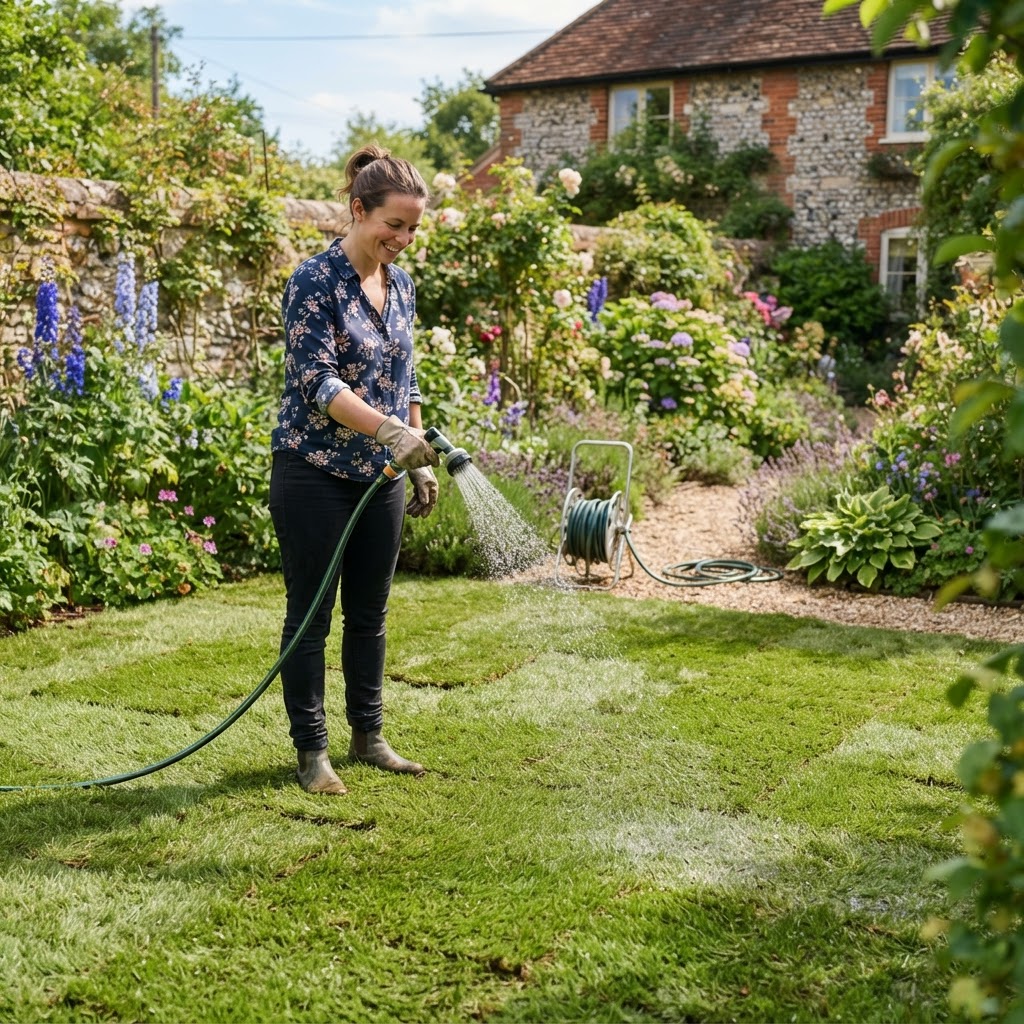 Watering a Newly Laid Lawn During a Hosepipe Ban: What UK Homeowners Need to Know