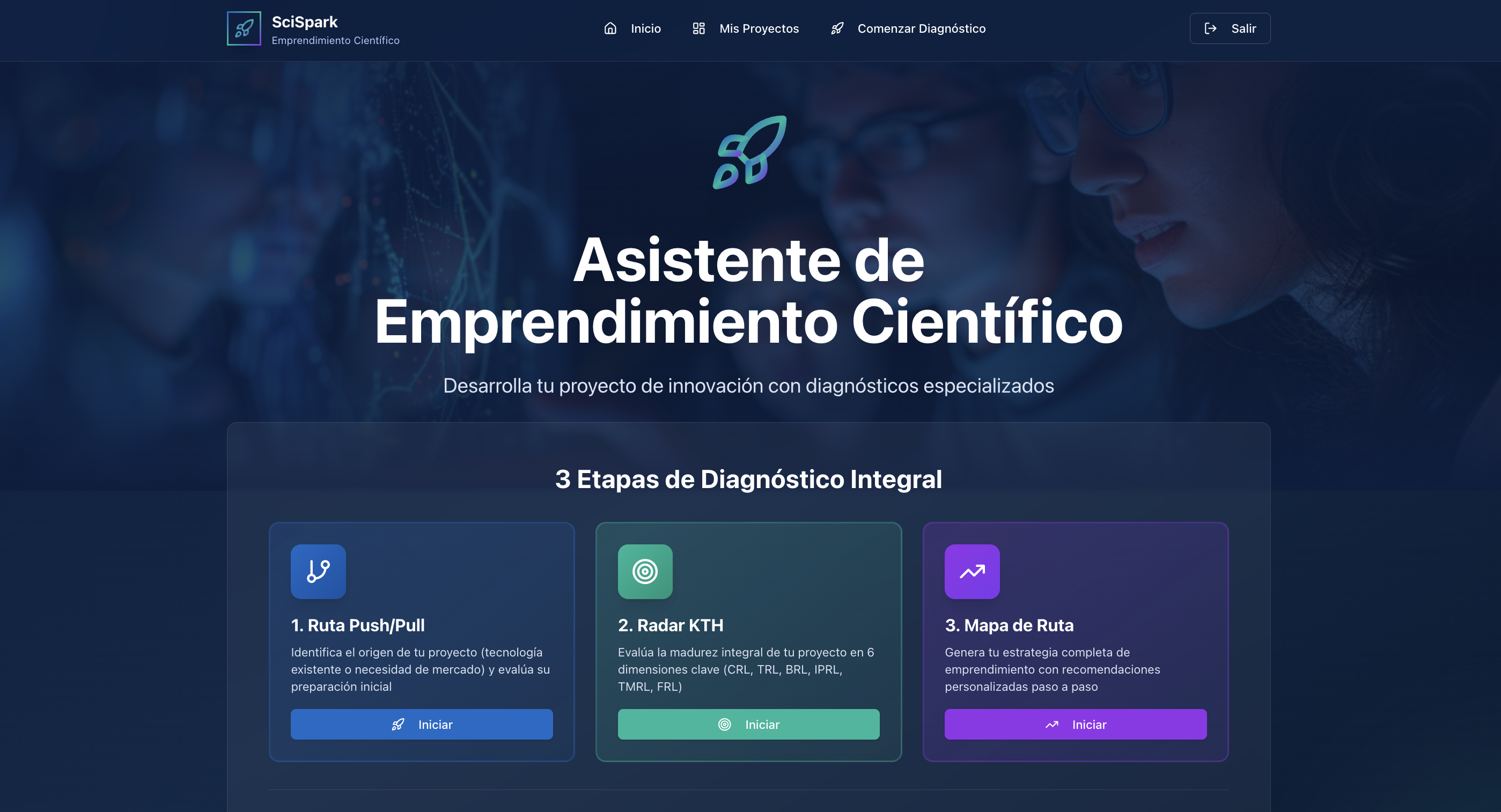 Emprendimiento Tecnológico template preview