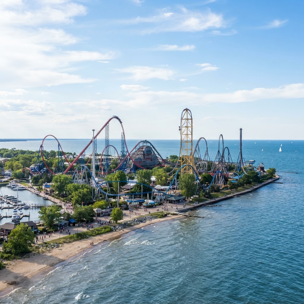 Cedar Point Sandusky Coaster Capital 5D/4N