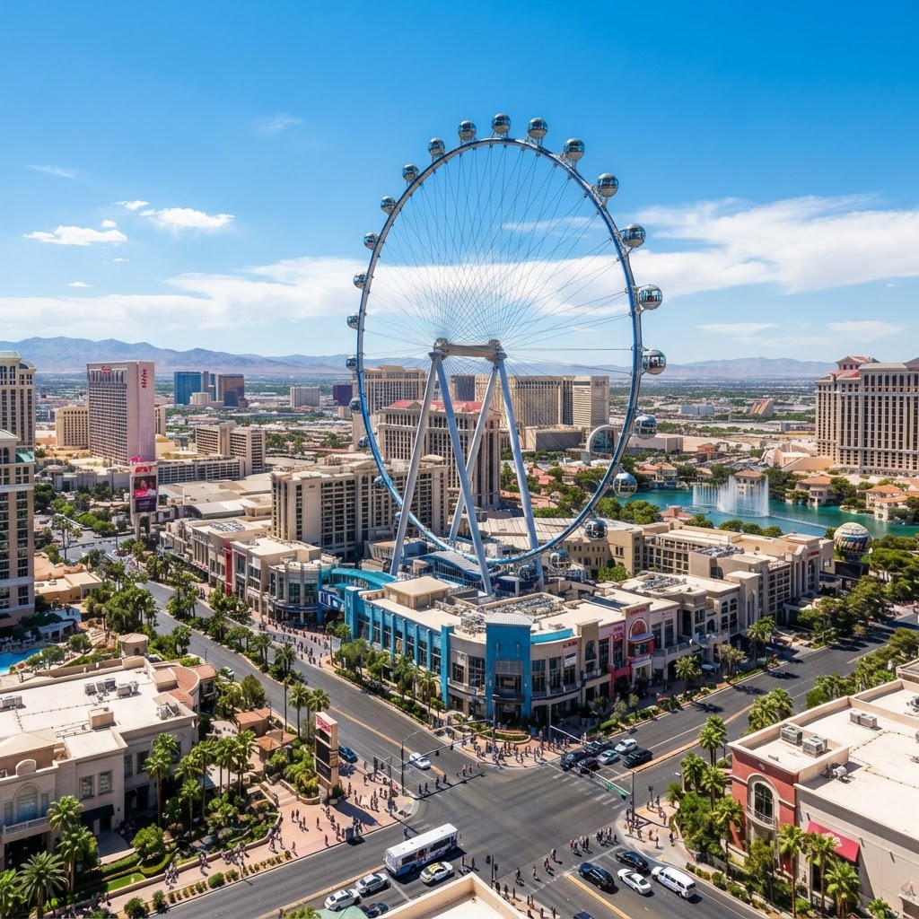 Las Vegas High Roller + Casinos 4D/3N